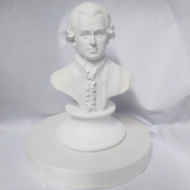 Имитация гипса из смолы WOLFGANG AMADEUS MOZART головные портреты скульптура креативное