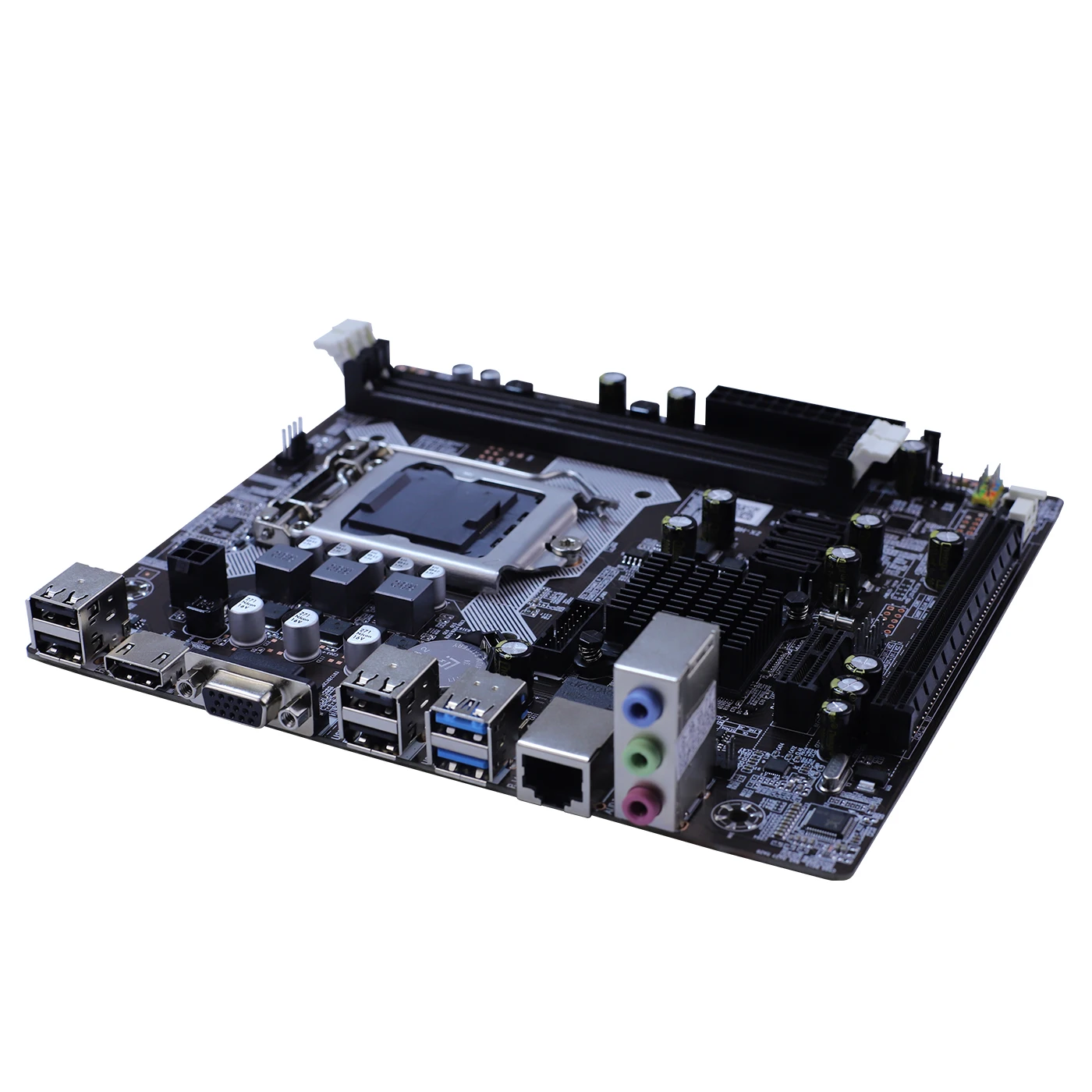 Материнская плата H81 LGA 1150 Socket для настольного компьютера Intel LGA1150 I3 I5 I7 ЦП Xeon DDR3