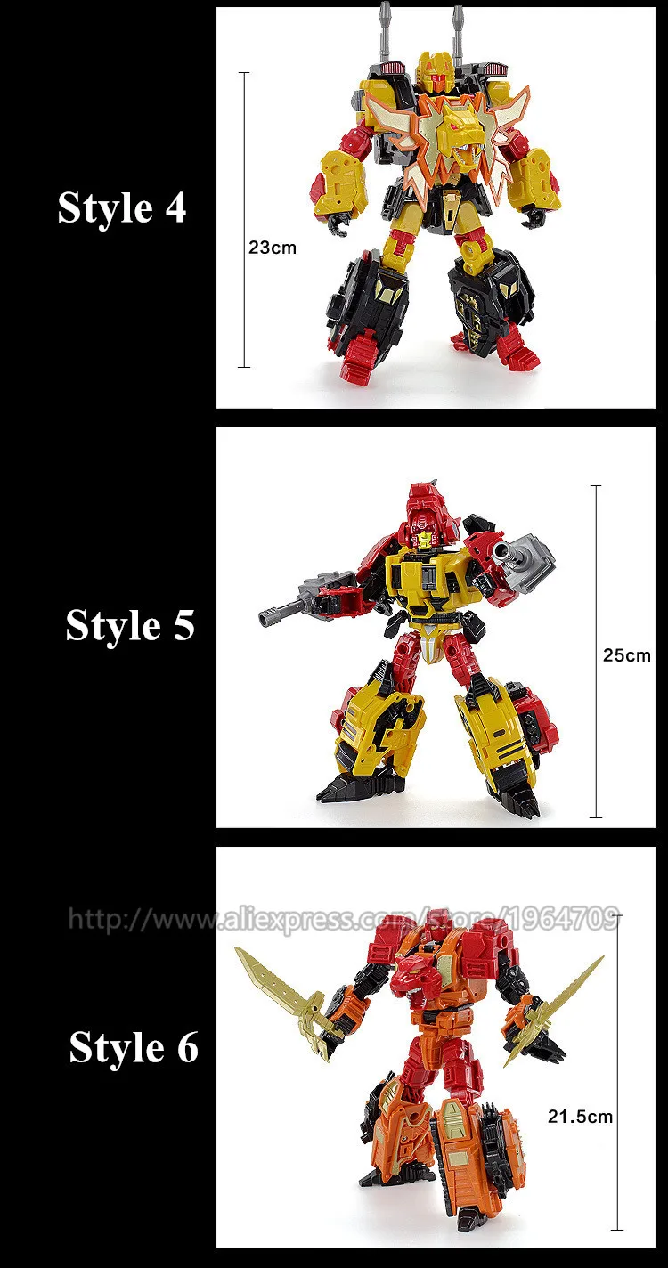JINBAO NBK 6 в 1 большой Опустошитель Predaking Трансформационные игрушки мальчик робот автомобиль ко G1Trucks модель аниме фигурка игрушка для детей и взрослых