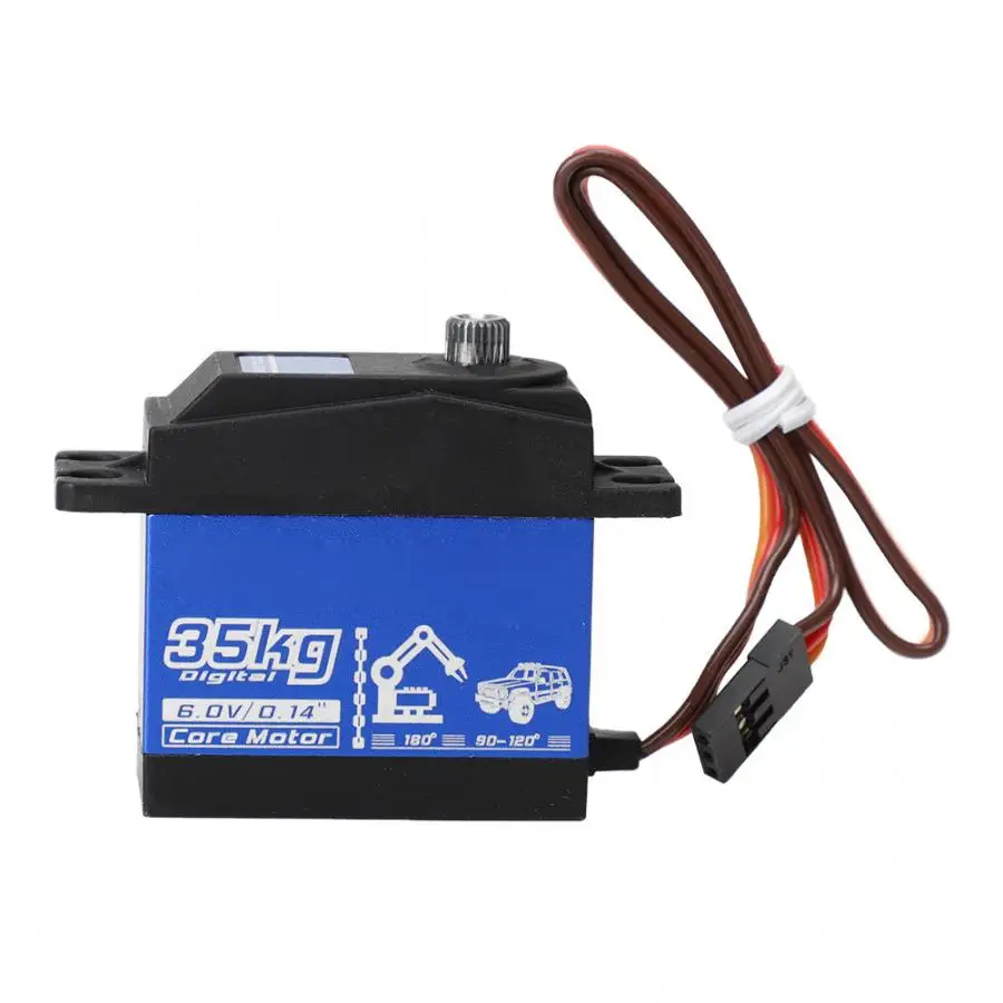 Сервопривод цифровой с высоким крутящим моментом 35 кг 25T RC Сервоприводы