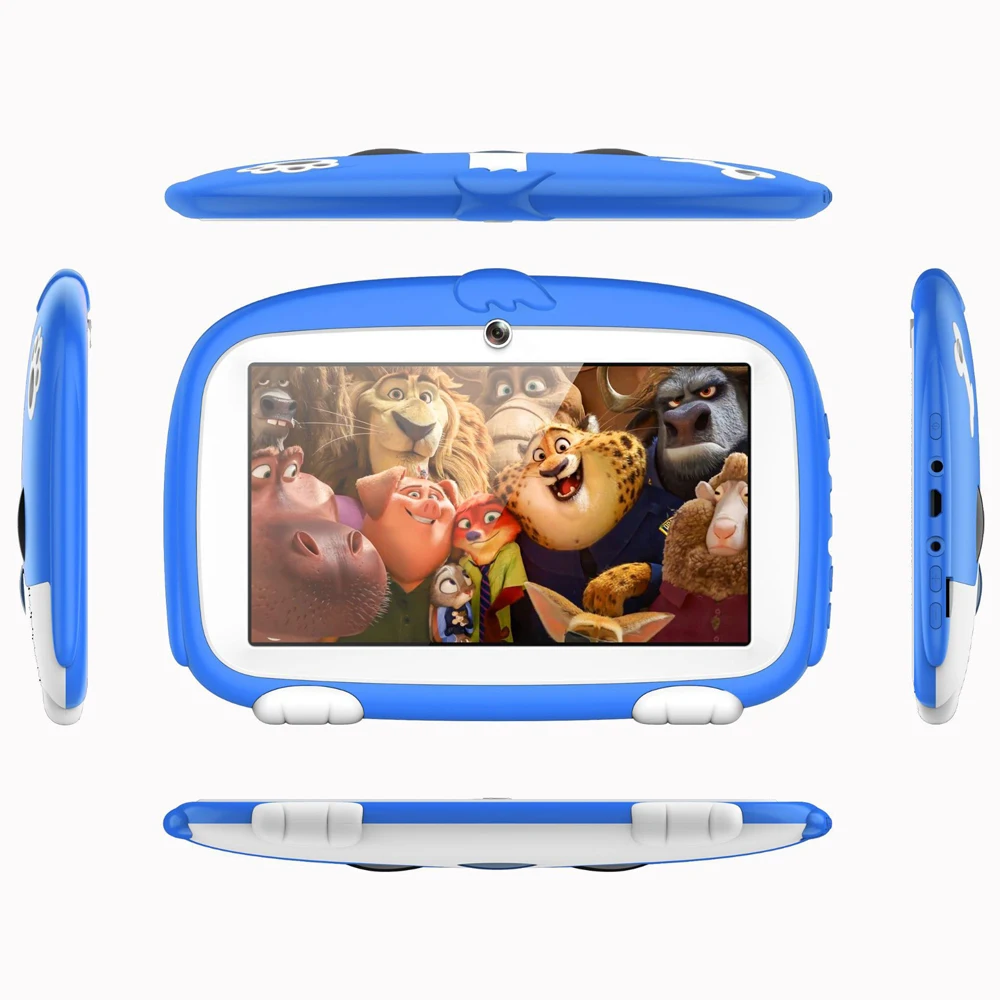 

BDF 7 Inch Android 8.0 Tablets Pc Quad Core 16GB Storage Kids Student Educational Learning Android Tablet 7 Inch for Children