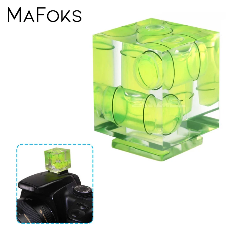 Горячий башмак Уровень 3 осевой пузырьковый уровень камеры Стандартный