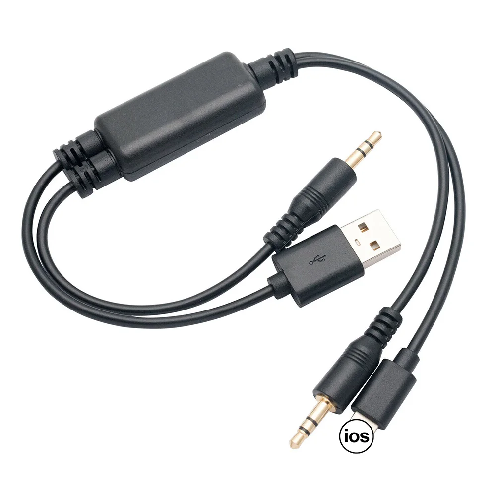 

Adapter Interface Adapter Phone Charging Cord Car Audio Adapter USB 3.5MM AUX for BMW Mini Cooper Car Electronics Accessories