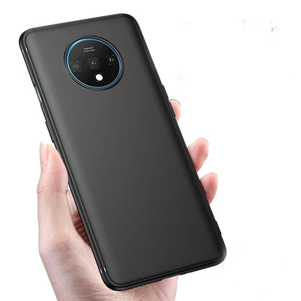 Для OnePlus 7T Чехол Мягкий силиконовый чехол тонкий кожи ТПУ защитный на заднюю