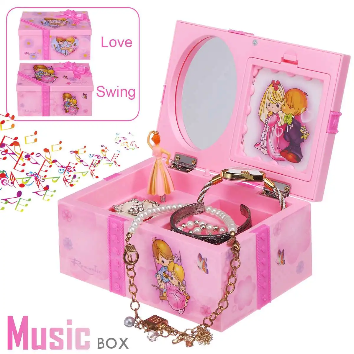 Новинка танцующие розовые балерины украшения для дома органайзер хранения