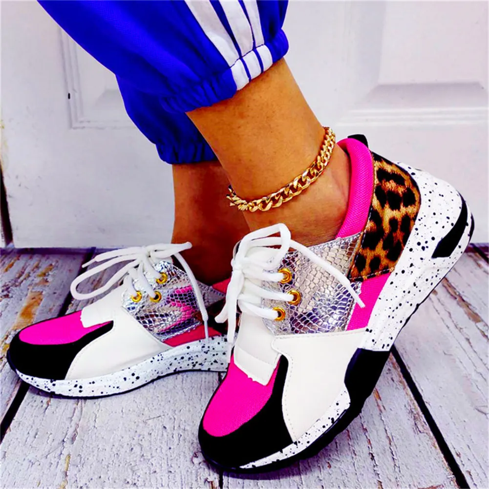 

GIGIFOX 2021 Big size 43 Fashion Leisure Sneakers Comfortable Casual Shoes Women High Quality Flats Female Footwear