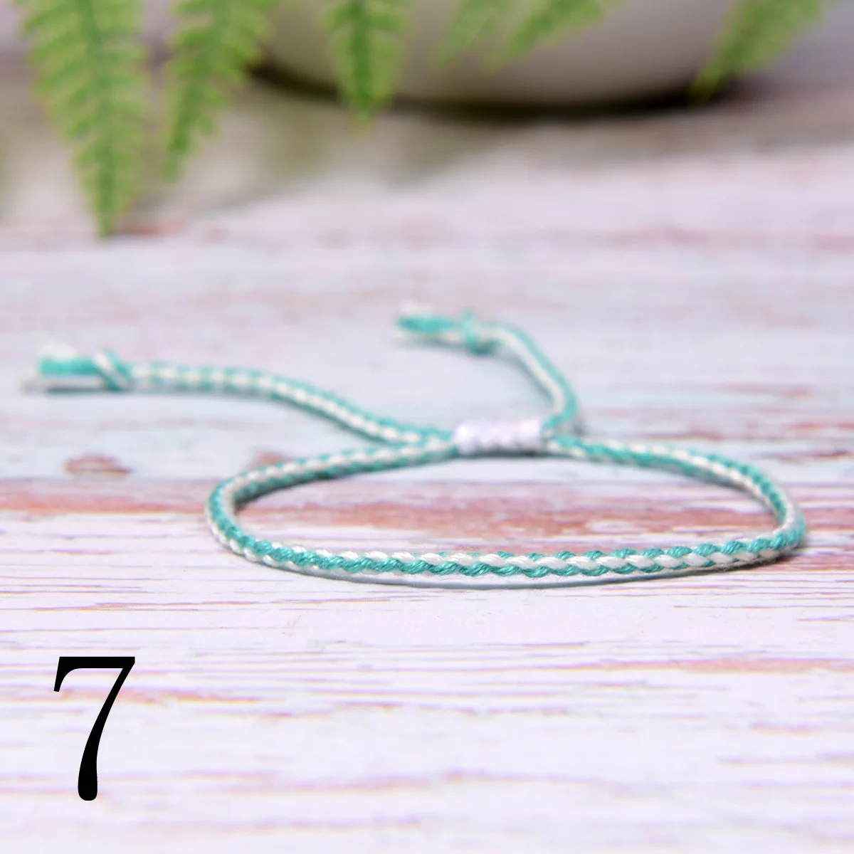 

Bohemia Hand Rope Braid Charm Bracelets Woven Friendship Bracelet Colorful Candy Stripe Women Jewer Handmade Low Price