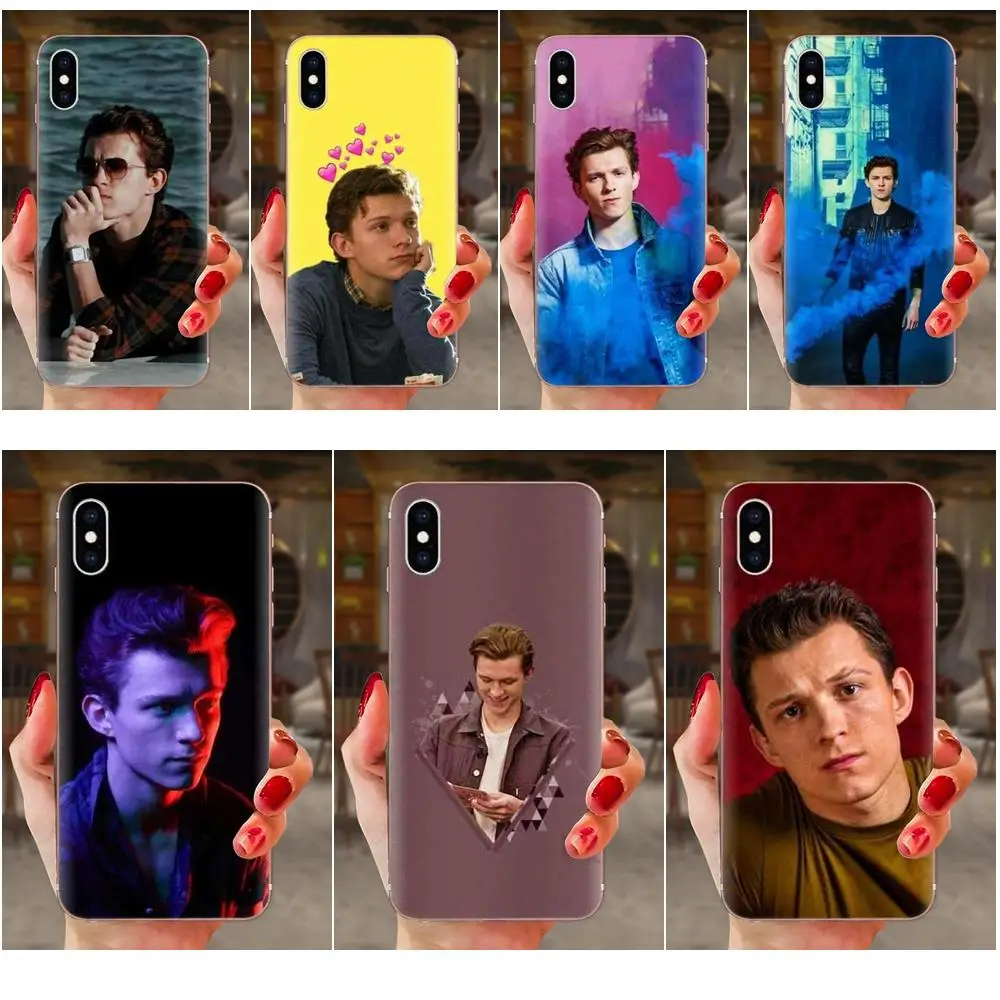С героями комиксов Марвел Человека паука Tom Holland для Galaxy J1 J2 J3 J330 J4 J5 J6 J7 J730 J8 2015 2016