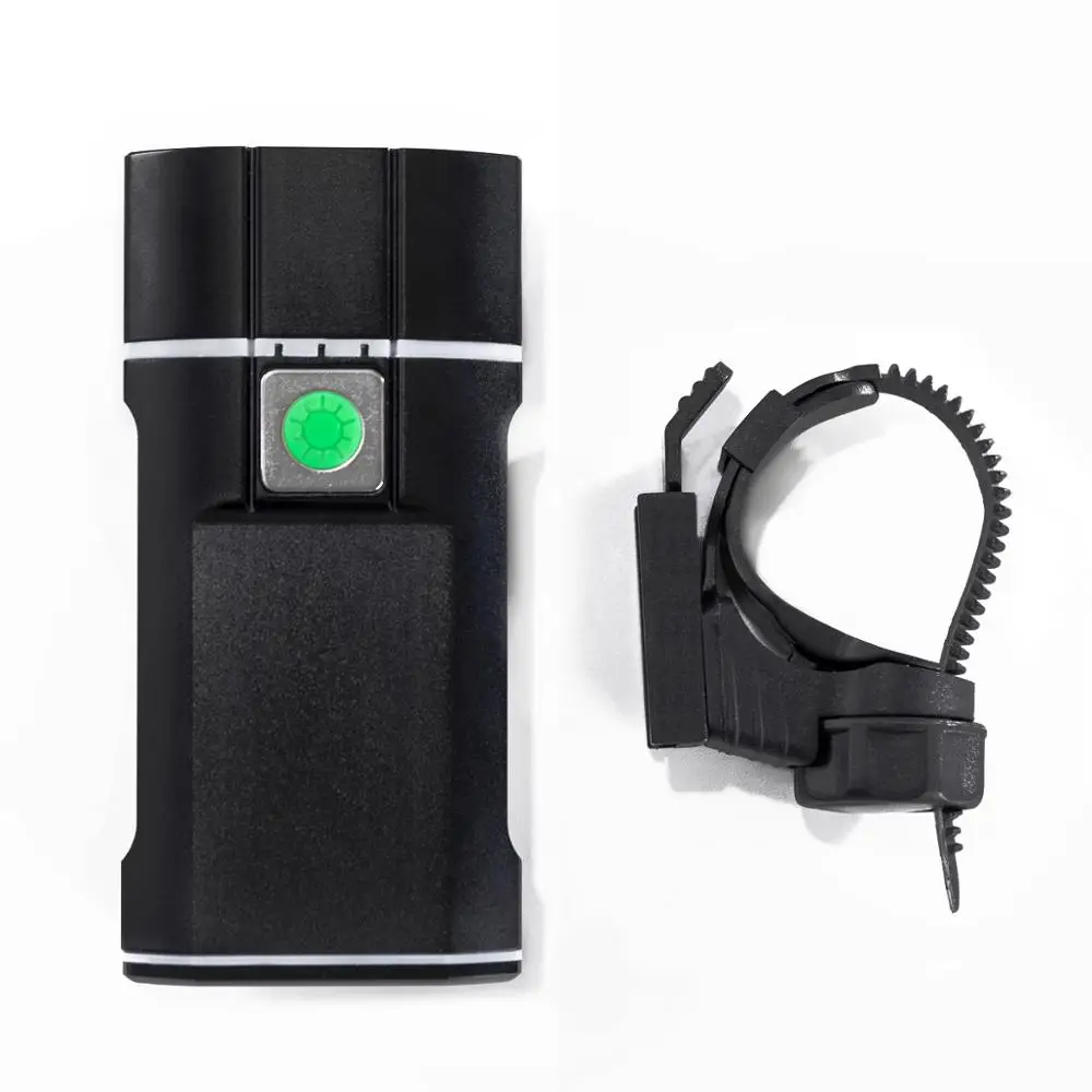 Перезаряжаемые 2400lm светодиодный велосипед светильник USB руль лампы 18650 Батарея