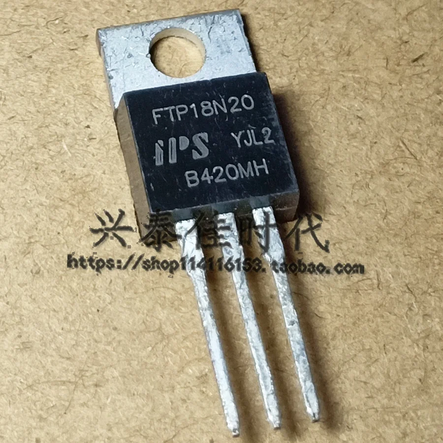 

Оригинальный Новый 5 шт./FTP18N20 18A200V TO-220