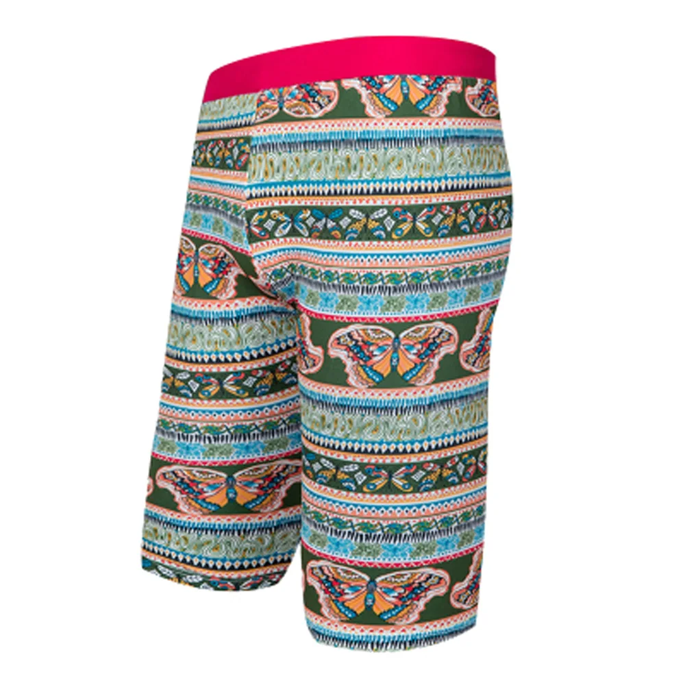 Мужские купальники быстросохнущие плавки дышащий купальник боксеры с принтом