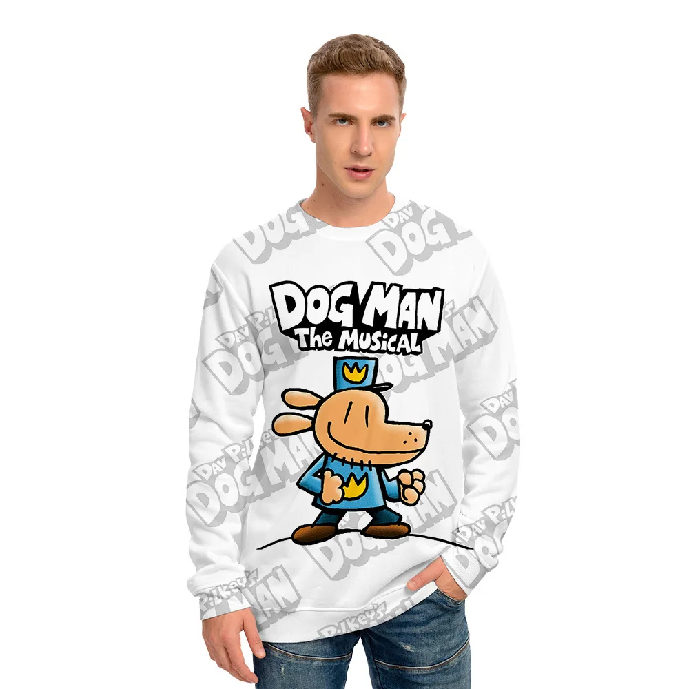 

2020 Fashion Design DOG MAN Hoodies Sweatshirt Men/women High Quality Sweatshirt Cute New Style Dog Men's Hoodie Sweatshirts