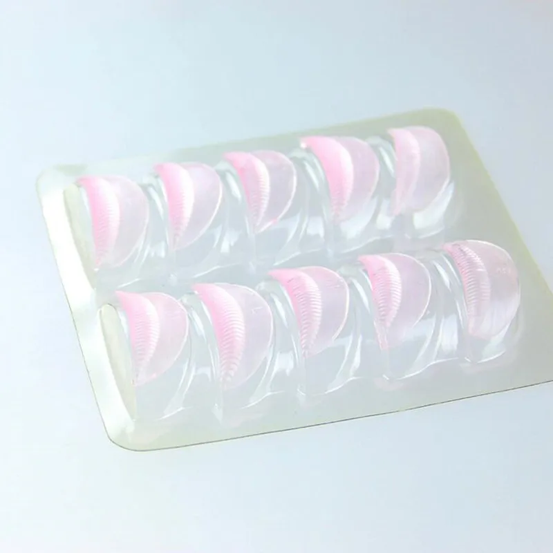 

5Pairs/10 Pcs /Pack Makeup Professional Eyelashes Perm Eye Patch Planting False Eyelash Planting 3D Eyelashes Perming Mould Tool