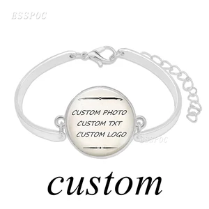 Модная ручная работа на заказ, искусственное слово на заказ, стеклянный купол, ювелирные изделия для женщин, девочек, любимых, сестер, подарки