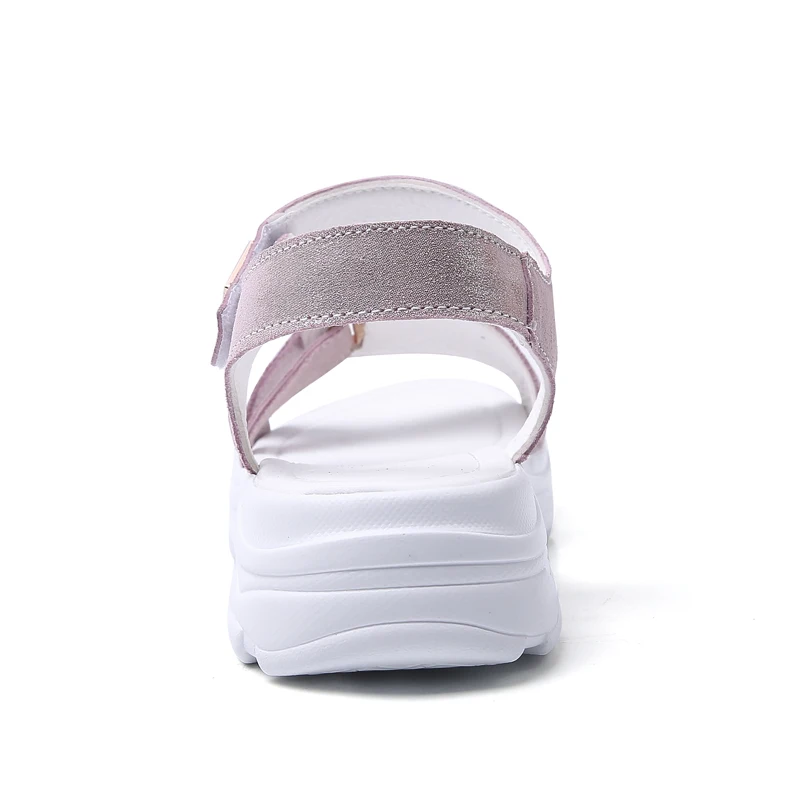 Сандалии женские на плоской подошве Повседневные Дышащие пляжные босоножки