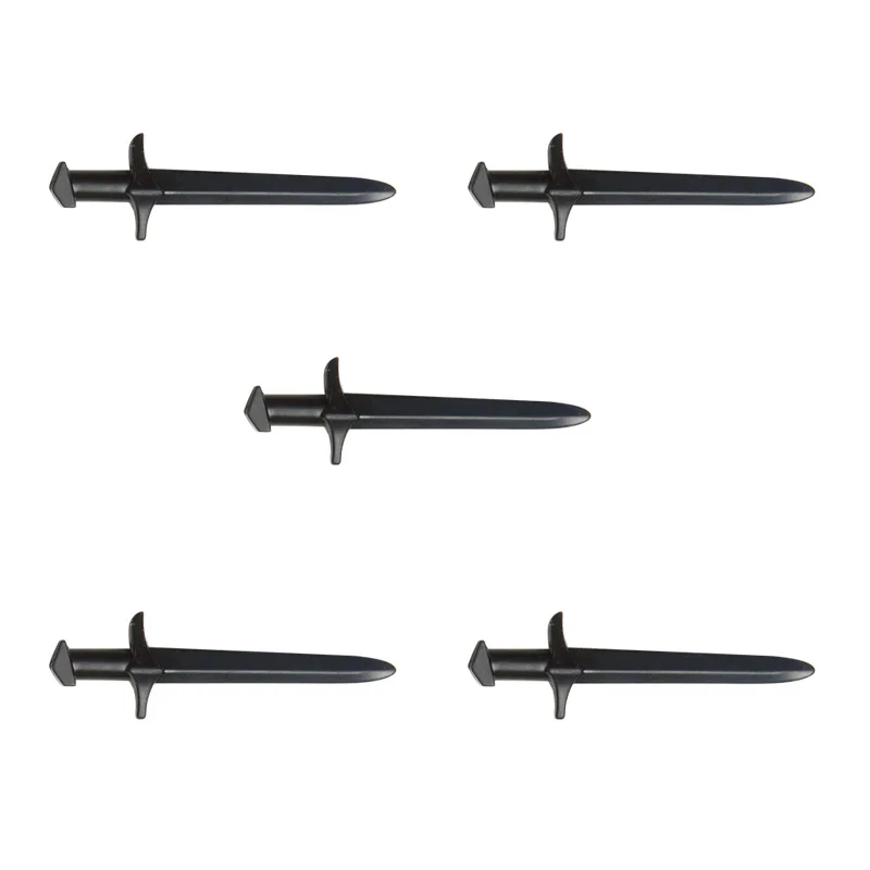 5pcs/mediaeval times military weapons sword spears Pistol Soldier for 4cm mini dolls MOC building blocks toys children - купить по