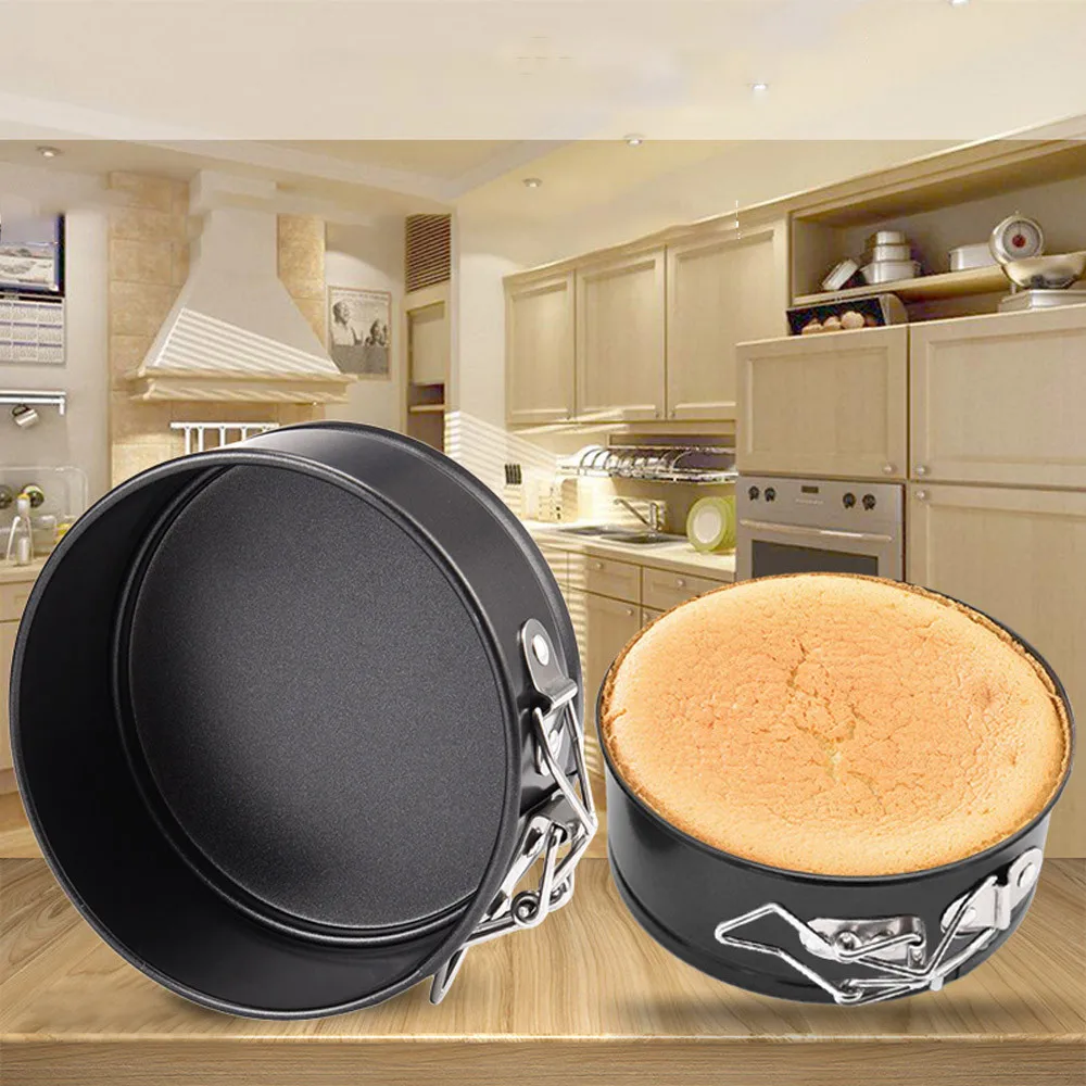 

high quality top selling Mini Round Cake TNon Stick Spring Form Loose Base Baking Pan Removable Bottom Bakeware Cake Tool