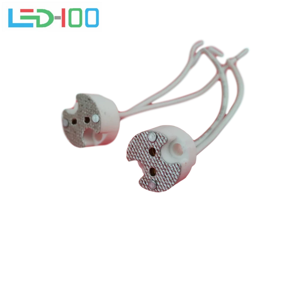 Новый высококачественный керамический держатель лампы MR16 G4 GU5.3 разъем для