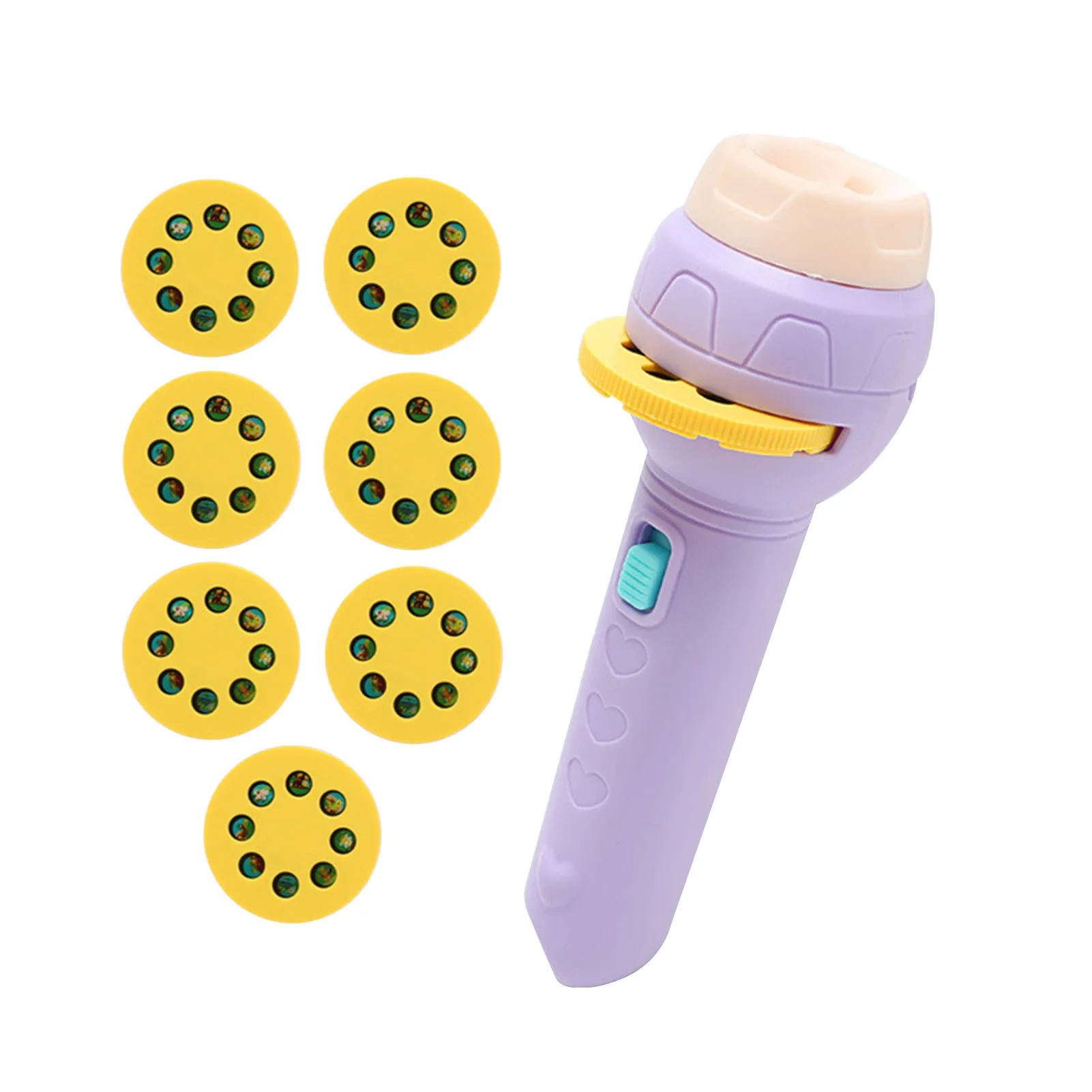 

Детский проектор с фонариком, Обучающая книга с рассказами на тему сна, устройство познания, игрушка с фонариком для раннего развития