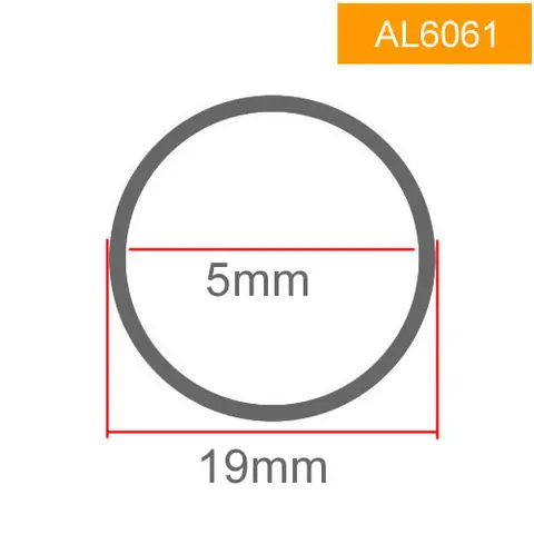 Алюминиевая круглая трубка od 6061 мм