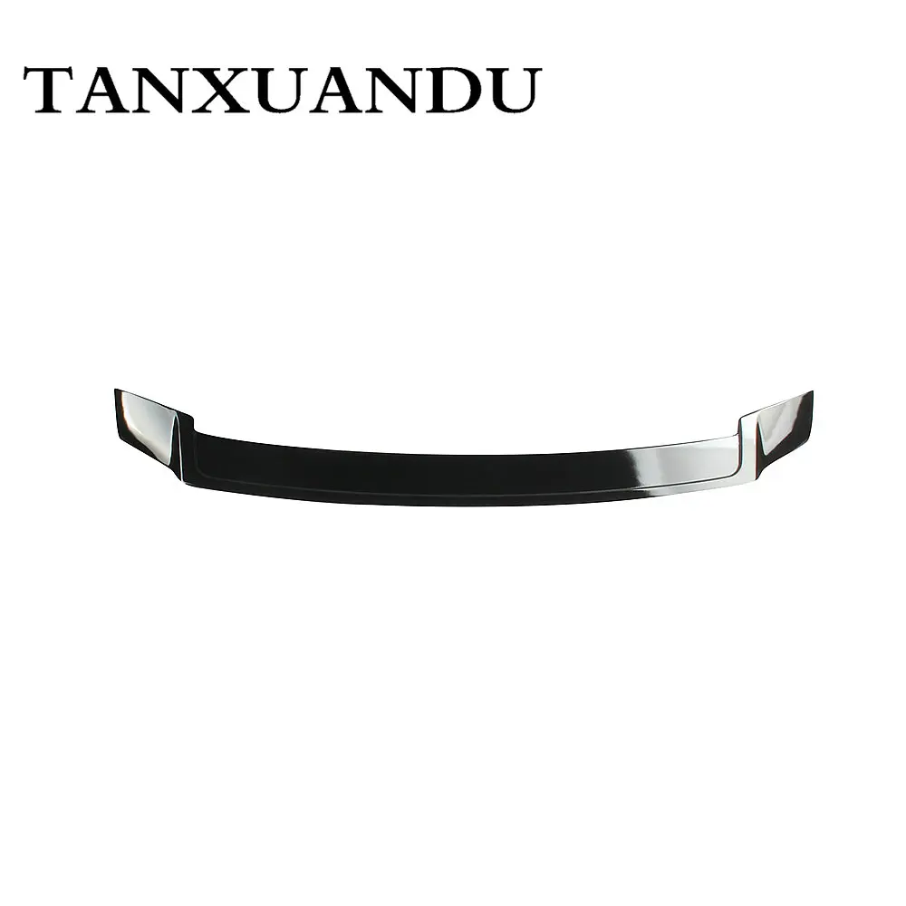 1026 Окрашенный черный блеск ABS задний багажник спойлер крыло отделка тайский