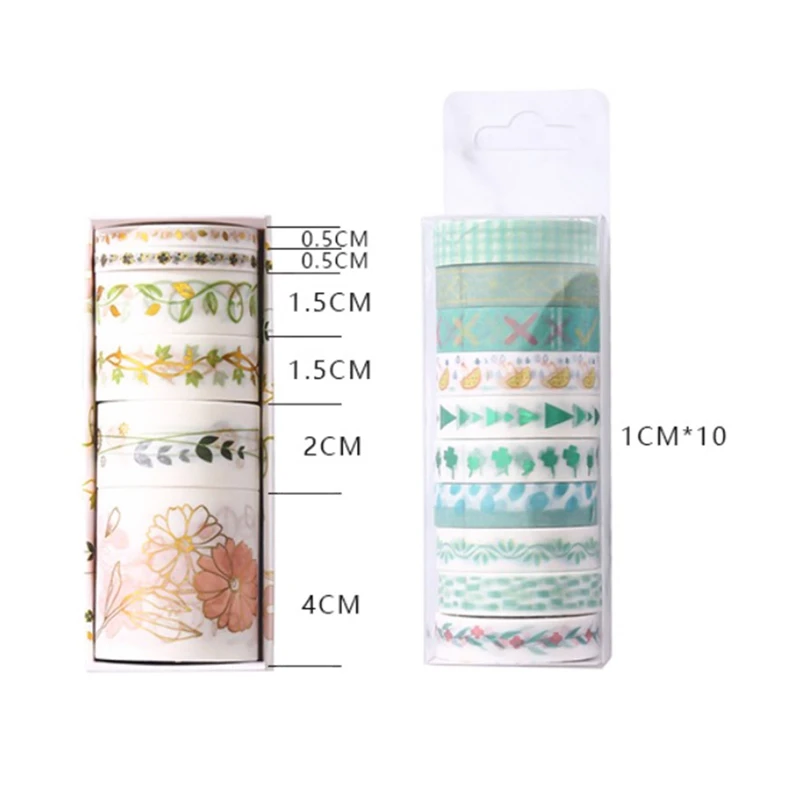 

Antique Handbook Color Art Stickers and Paper Tape Set DIY Stationery