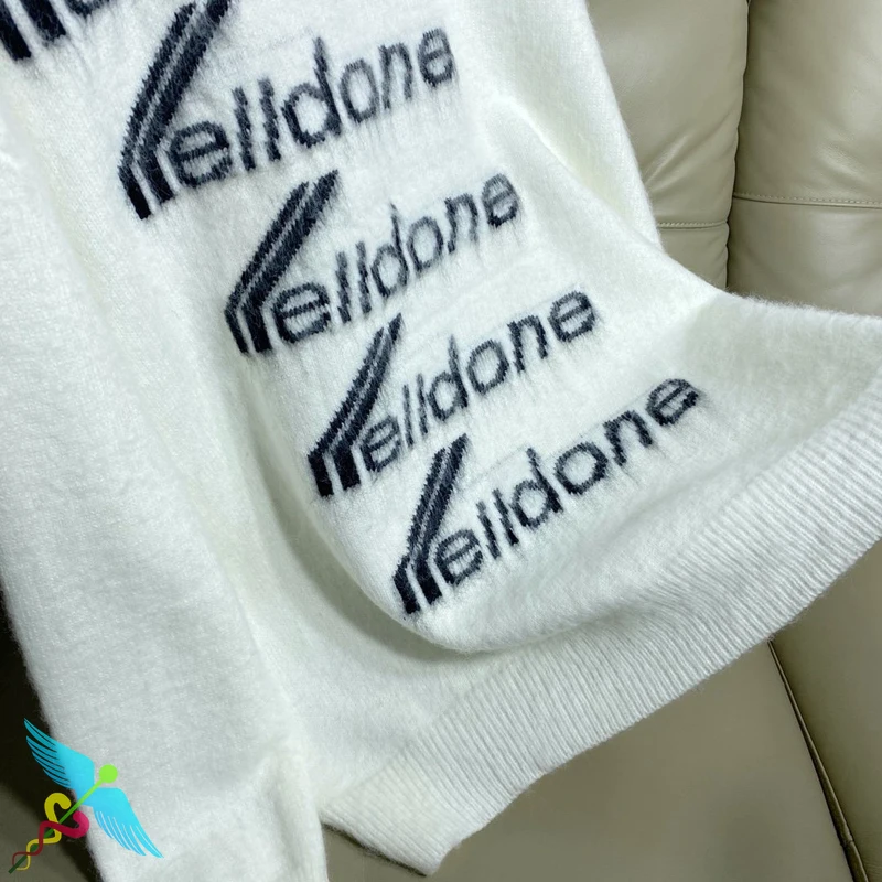 

WELLDONE Hoodie Men Women High Quality Letter Print Sweatshirt O-Neck Casual Cotton Skateboard Streetwear Baseball Jersey