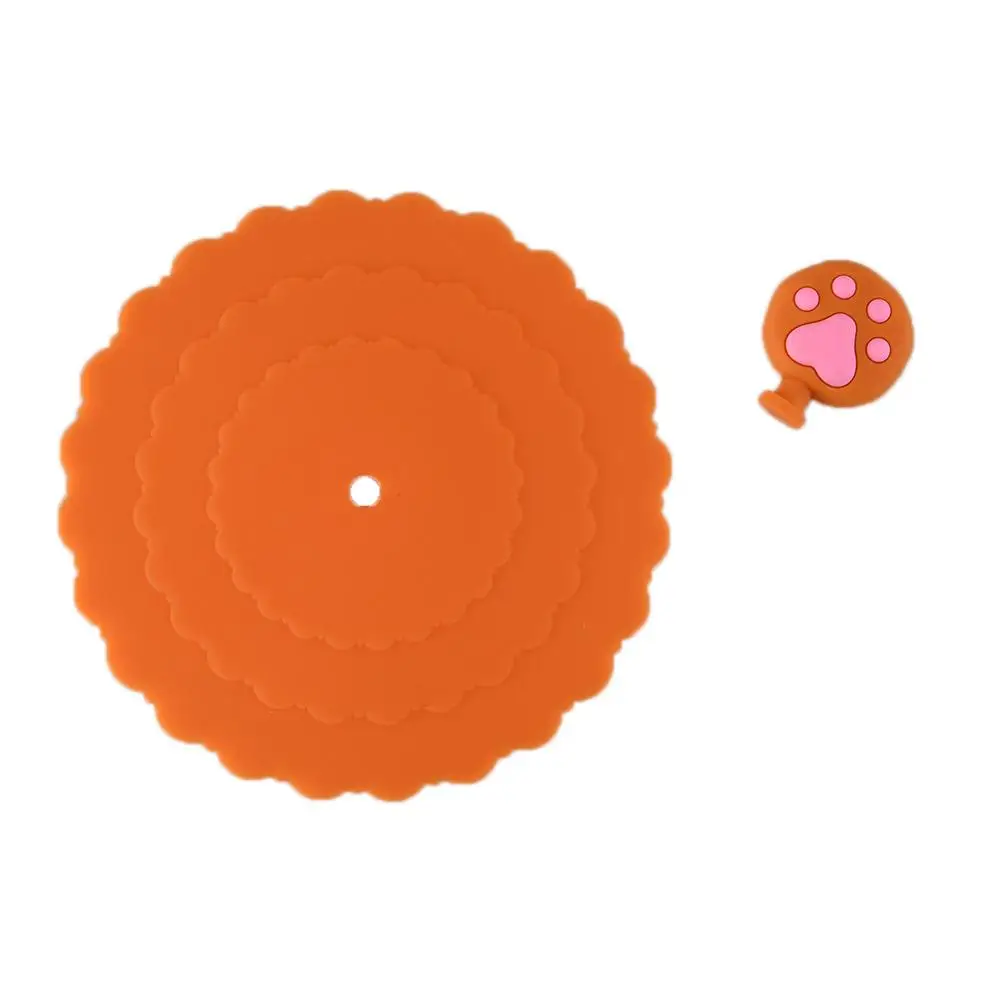 Силиконовая крышка для чашки 10 см силиконовая против пыли Уплотнители