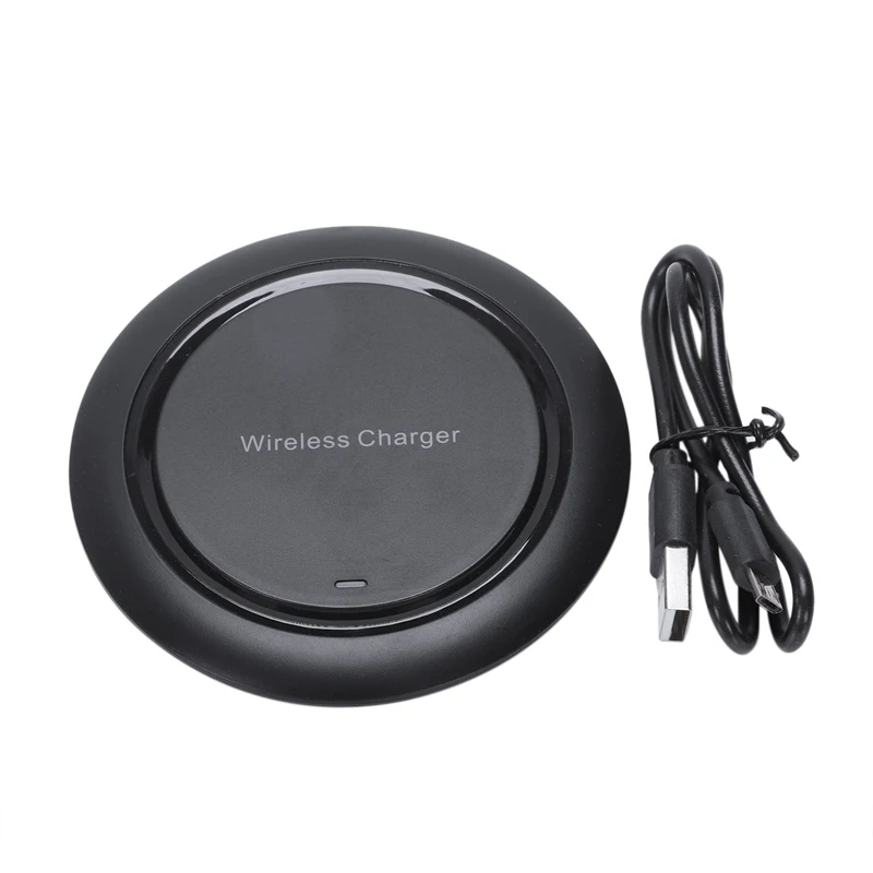 ABKK-Qi Wireless Charger Fast Charging For Iphonex8 Plus Samsung Galaxy S9 Note 9 S7 Edge Mobile Phone | Электроника