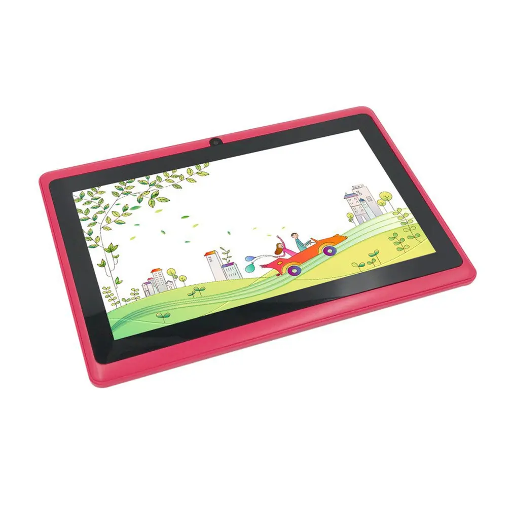 PINK 7 Inch HD Screen Android Quad-core Tablet PC 512MB+4GB/512MB+8GB/1GB+8GB/1GB+16GB 2.0MP Camera Support TF Card | Компьютеры и
