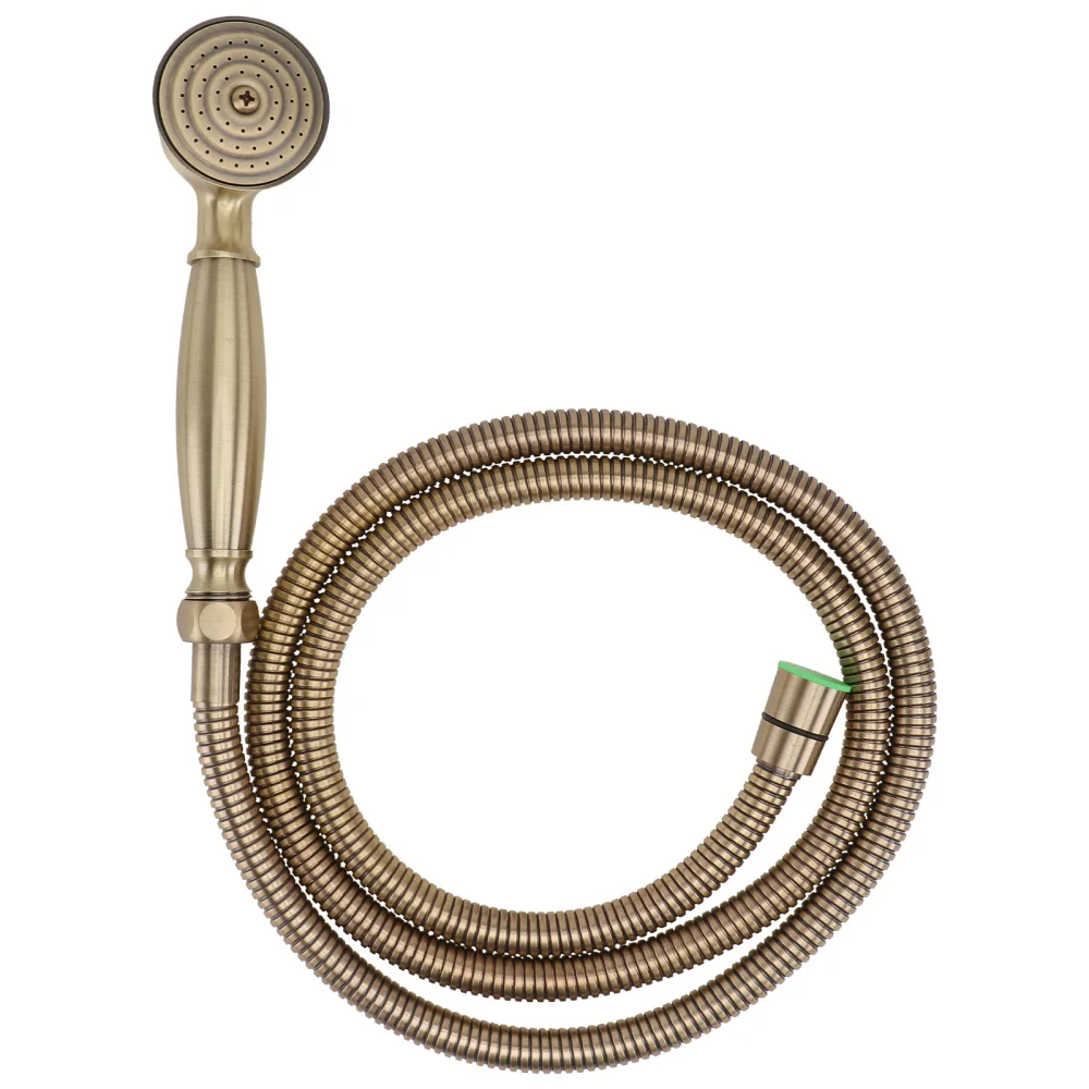 

1pc Elegant Brass Shower Nozzle Home Shower Sprinkler (Bronze)