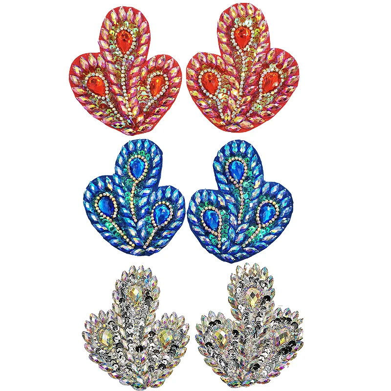 

Horse Eye Loose Rhinestone RESIN Flatback AB Color Crystals Rhinestones Sew Sewing On Stones Clothes Decoration Bags Garment DIY