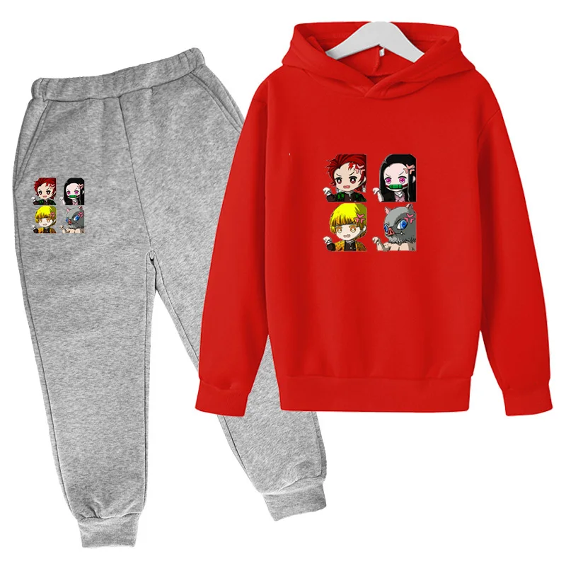 

Children's clothing 2021 autumn and spring toddler boys and girls hooded clothing suits suits children's sportswear girls clothi