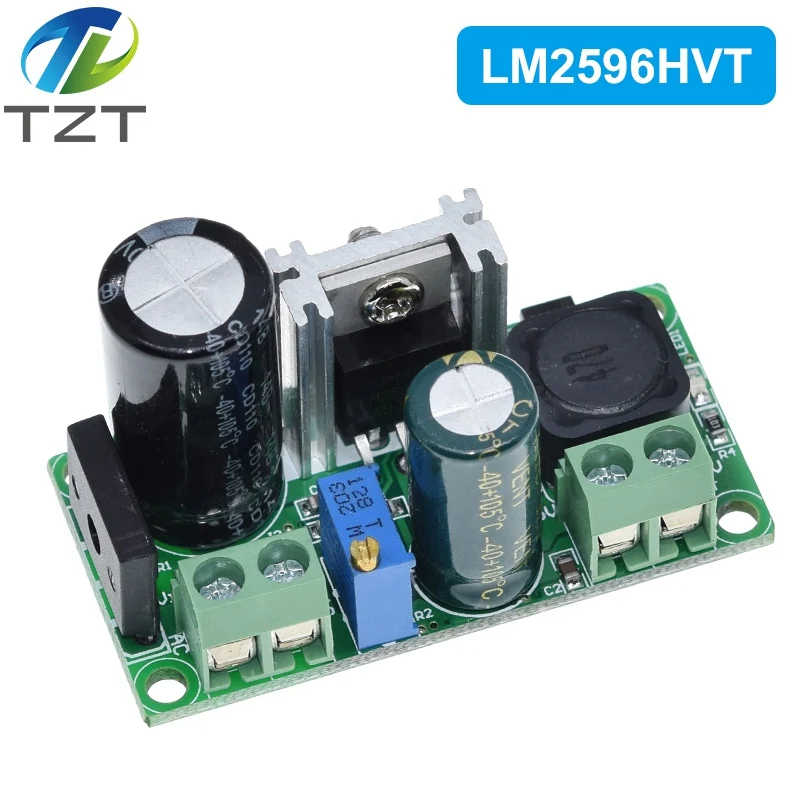 Регулируемый понижающий модуль питания TZT LM2596T LM2596HV 3 А постоянного тока 5 50 В