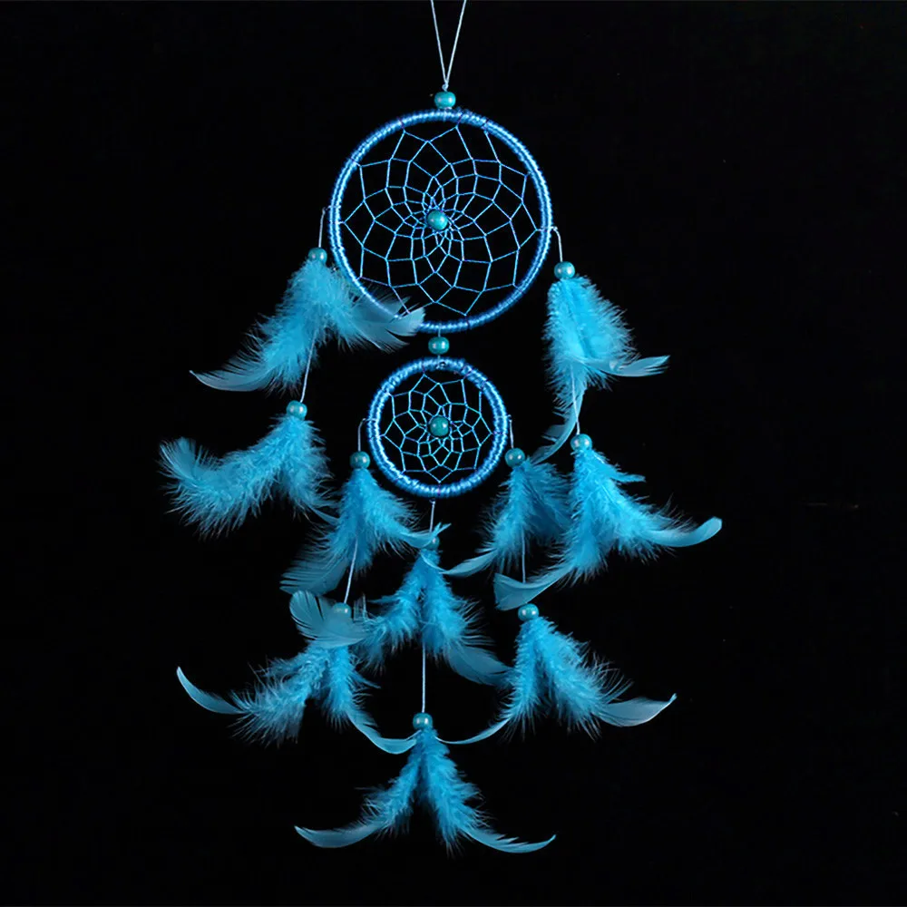 2 кольца снов подвешивание/Сделай сам украшение Скандинавское для дома девочек