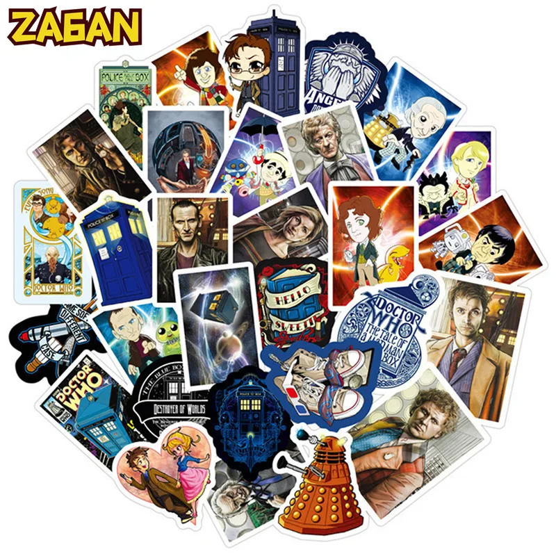 Стикеры из ПВХ водостойкие для мотоциклистов ноутбуков и гитар 10/30/50 шт.|Наклейки