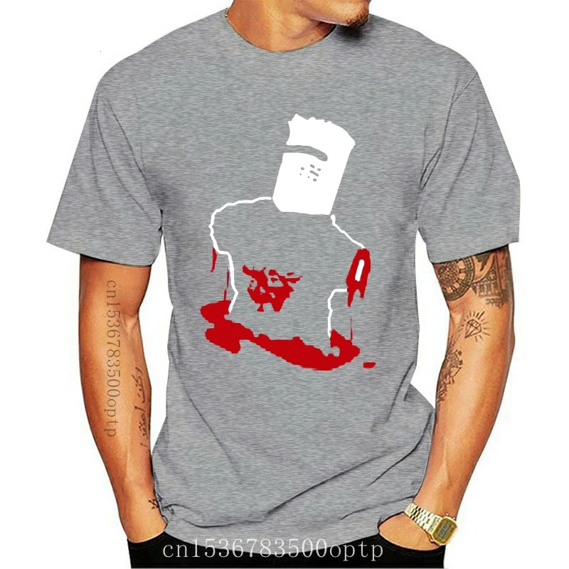 Новый классический ретро тройник Monty Python с изображением черного рыцаря|Мужские