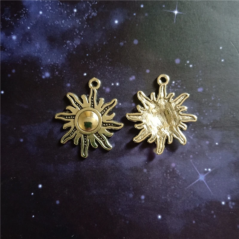 12 шт. подвески для украшений в стиле бохо 28 х24 мм