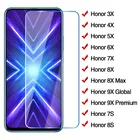 Защитное стекло для Huawei Honor 9X Pro, 7X, 6X, 5X, 8S, 7S, закаленное, 9H