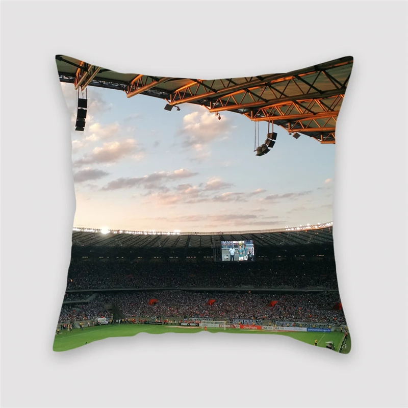 

Fuwatacchi World Cup Cushion Cover Soccer Sport Soft Throw Pillow Cover Decorative Sofa Pillow Case Pillowcase