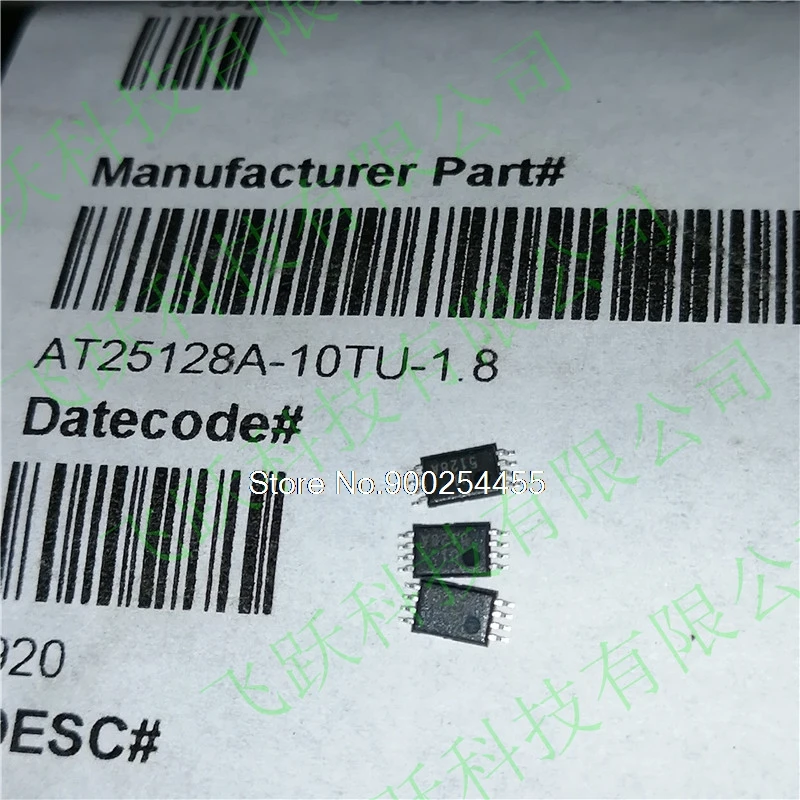 

10PCS/LOT AT25128A-10TU-1.8