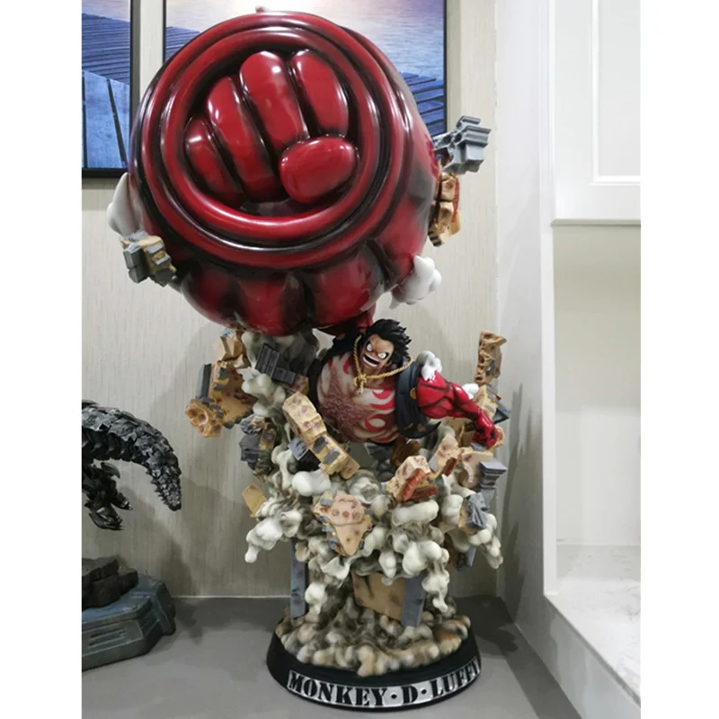 Обезьянка-бюст 42 дюйма Luffy статуя соломенная шляпа Пираты полный длинный портрет