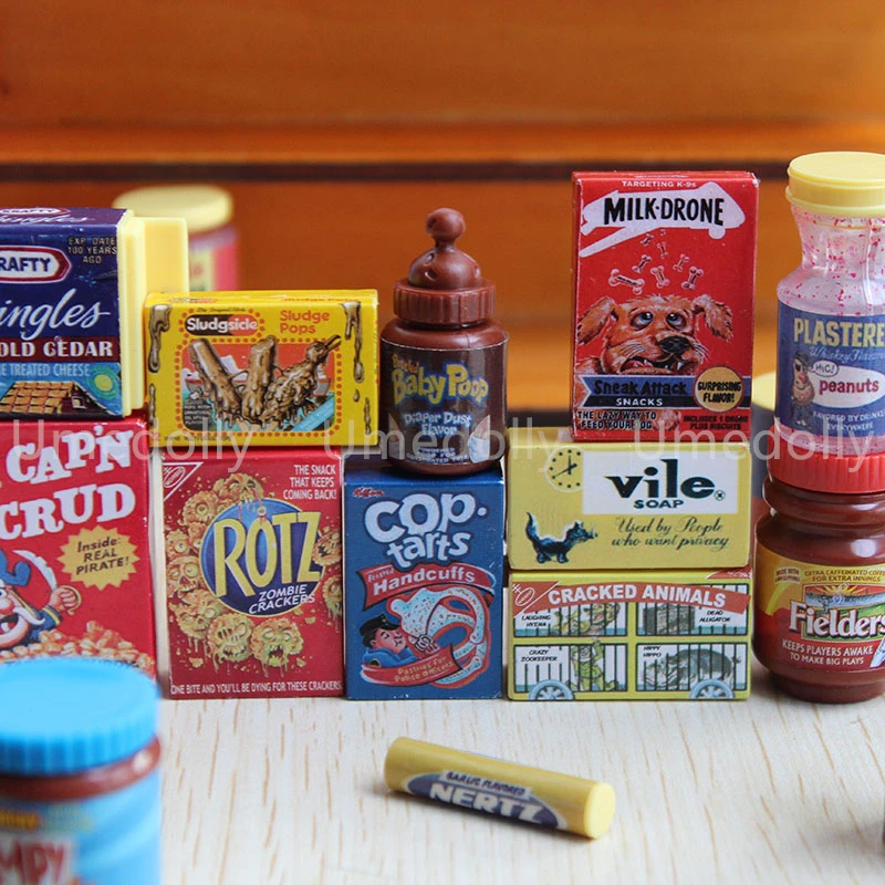 Миниатюрный Кукольный домик супермаркет имитация закусок для куклы Blyth Barbies bjd