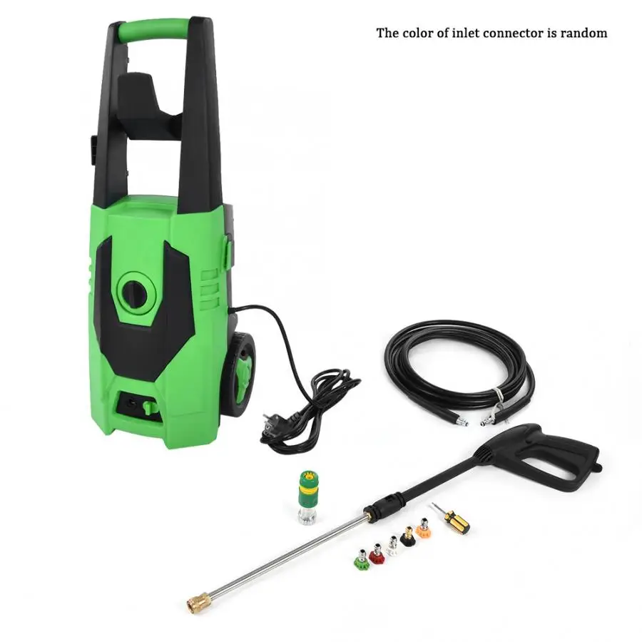 1800 Вт 3000PSI 1,7 GPM высокого давления электрическая стиральная машина с соплом пистолет спрей
