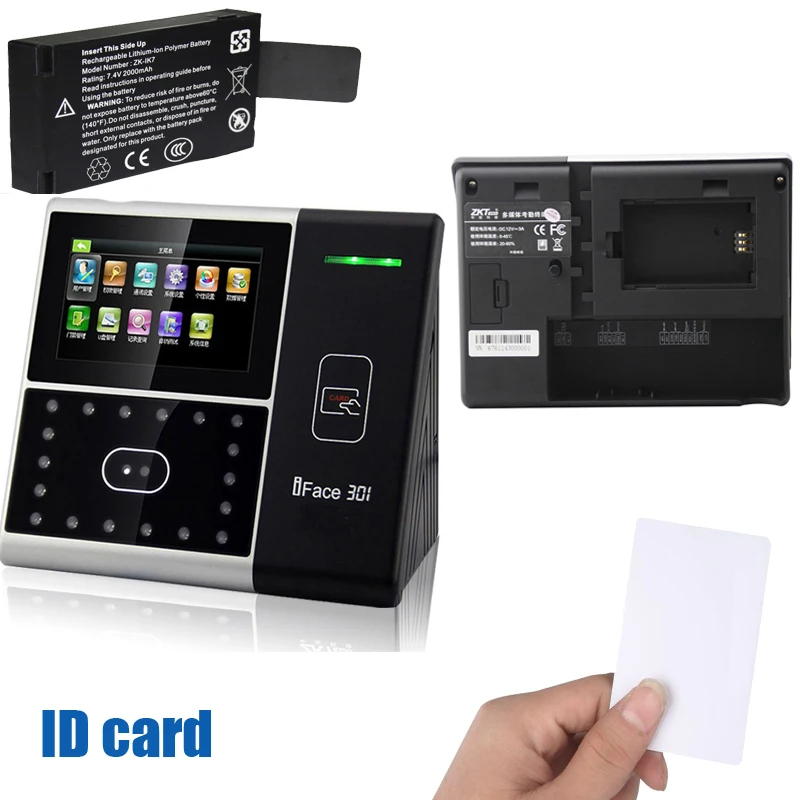 Оригинальный Uface301 iface301 Wi-Fi TCP/IP устройство распознавания лица и RFID-карта функция