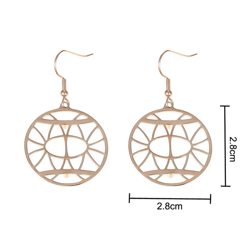 Yioumit Сменные кожаные розовые Золотые круглые модные подвески Ожерелье Висячие