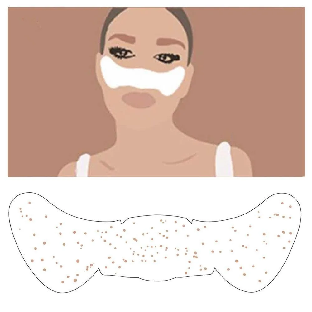 

Six-piece Fake Freckles Tattoo Sticker Manufacturer's New Fashion Freckles Patch Waterproof Long-lasting Freckles Tattoo
