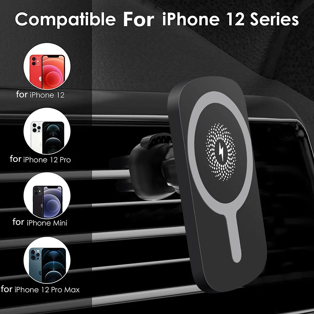 FDGAO 15 Вт быстрая Беспроводная Автомобильная Подставка для зарядного устройства