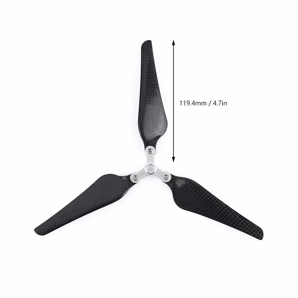 

9443 Carbon Fiber Self-locking Propeller CW 3-Blade for RC Quadcopter