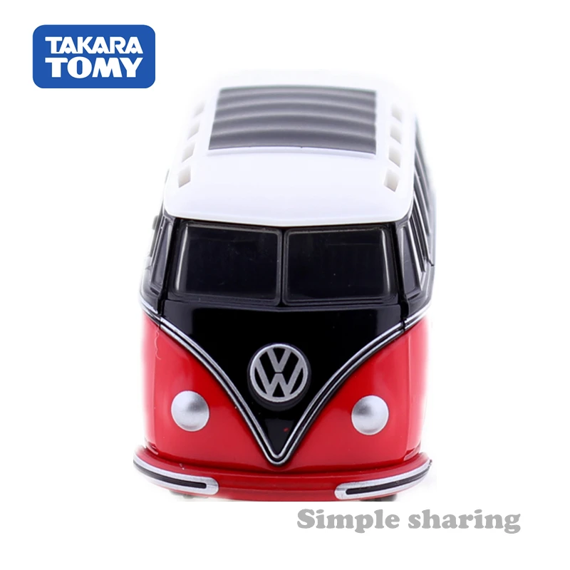 Takara Tomy Tomica Premium 07 Volkswagen Type II модель комплект 1/65 Миниатюрный литой автобус детские